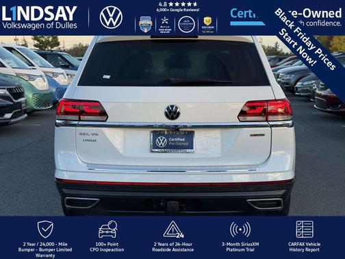 2022 Volkswagen Atlas 3.6L SEL