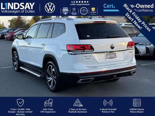 2022 Volkswagen Atlas 3.6L SEL