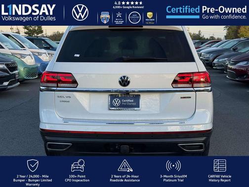 2022 Volkswagen Atlas 3.6L SEL