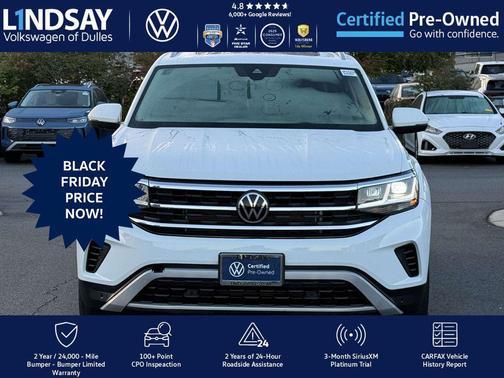 2022 Volkswagen Atlas 3.6L SEL