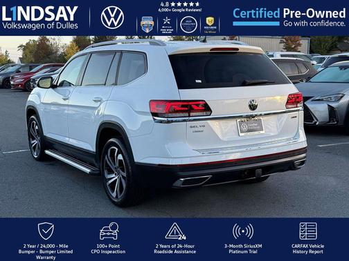 2022 Volkswagen Atlas 3.6L SEL