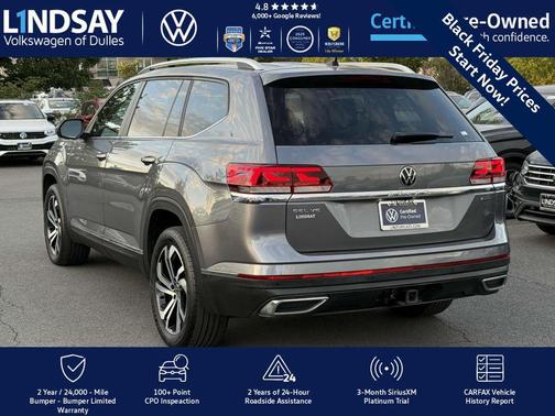 2023 Volkswagen Atlas 3.6L SEL