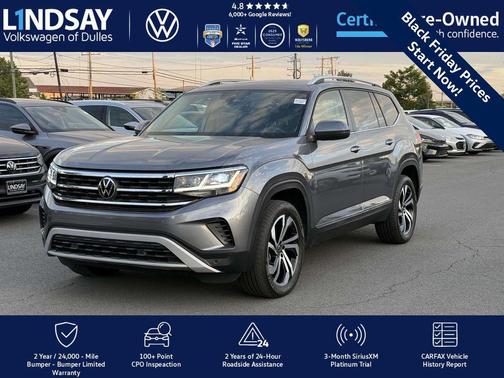 2023 Volkswagen Atlas 3.6L SEL