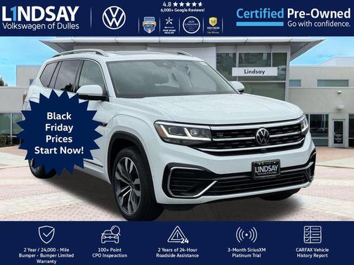 2022 Volkswagen Atlas 3.6L SEL Premium