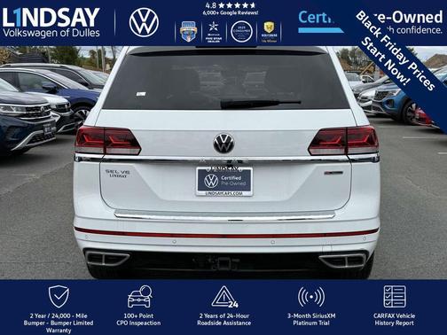 2022 Volkswagen Atlas 3.6L SEL Premium