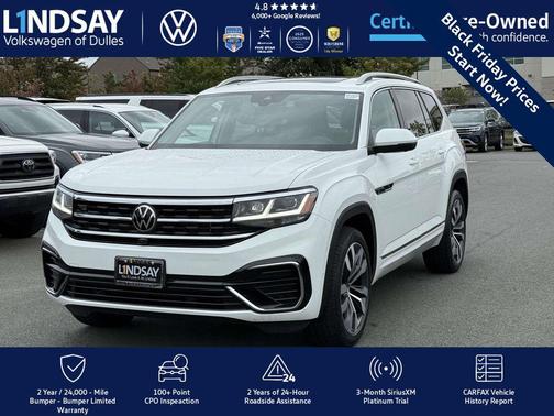 2022 Volkswagen Atlas 3.6L SEL Premium