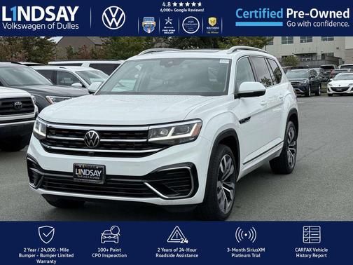 2022 Volkswagen Atlas 3.6L SEL Premium