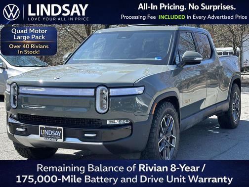 Green 2022 Rivian R1T Launch Edition
