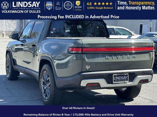 Green 2022 Rivian R1T Launch Edition