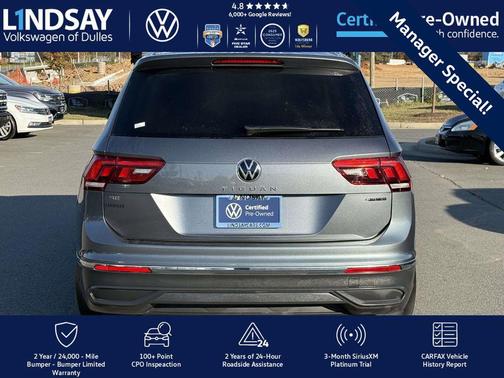 2022 Volkswagen Tiguan 2.0T SE 4MOTION