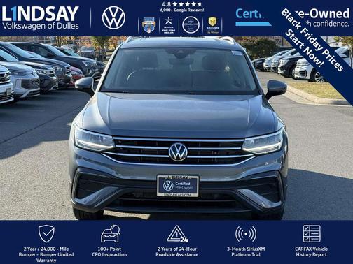 2022 Volkswagen Tiguan 2.0T SE 4MOTION