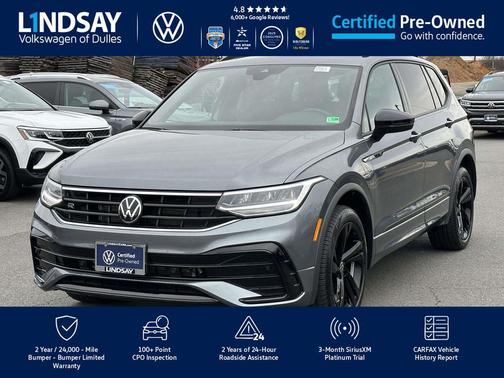 2024 Volkswagen Tiguan 2.0T SE R-Line Black