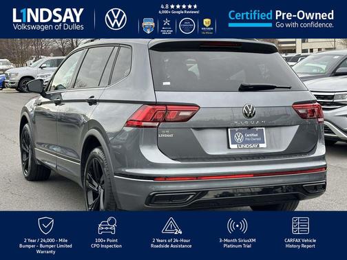 2024 Volkswagen Tiguan 2.0T SE R-Line Black