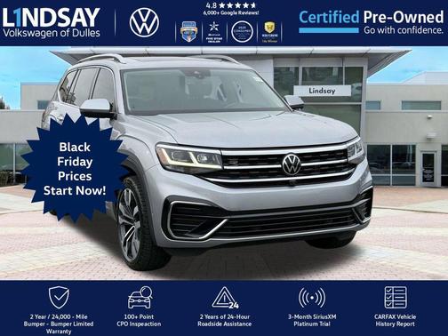 2022 Volkswagen Atlas 3.6L SEL Premium