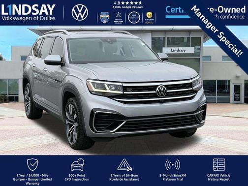 2022 Volkswagen Atlas 3.6L SEL Premium