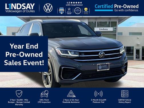 2022 Volkswagen Atlas Cross Sport 3.6L V6 SEL R-Line