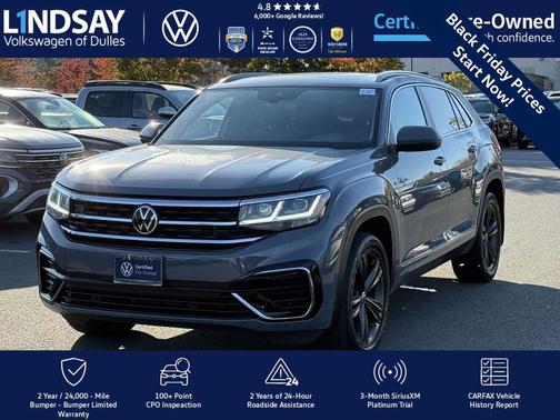 2022 Volkswagen Atlas Cross Sport 3.6L V6 SEL R-Line