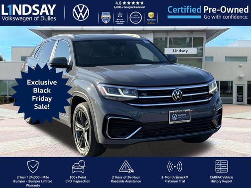 2022 Volkswagen Atlas Cross Sport 3.6L V6 SEL R-Line