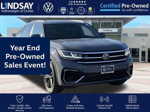 2022 Volkswagen Atlas Cross Sport 3.6L V6 SEL R-Line