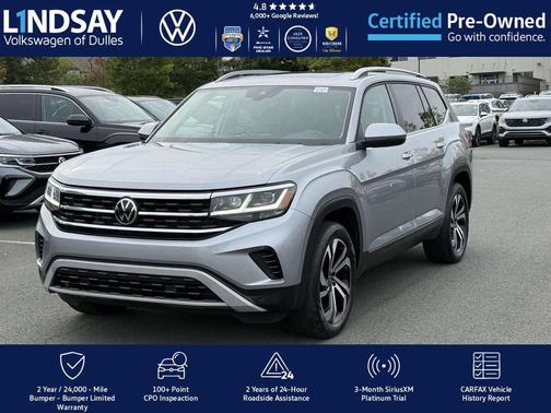 2022 Volkswagen Atlas 3.6L SEL