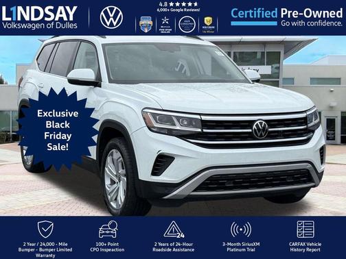 2021 Volkswagen Atlas 3.6L SE w/Technology