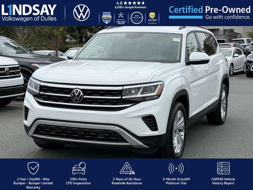 2021 Volkswagen Atlas 3.6L SE w/Technology