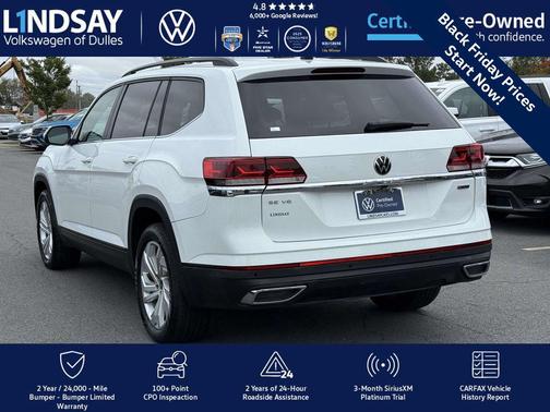 2021 Volkswagen Atlas 3.6L SE w/Technology