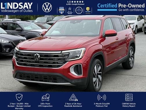 2024 Volkswagen Atlas 2.0T SEL