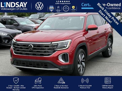 2024 Volkswagen Atlas 2.0T SEL