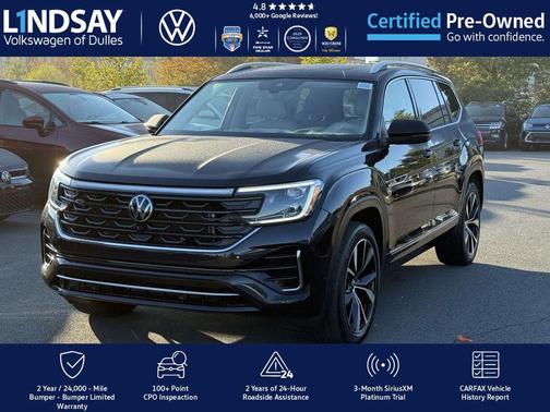 2024 Volkswagen Atlas 2.0T SEL Premium R-Line 4MOTION