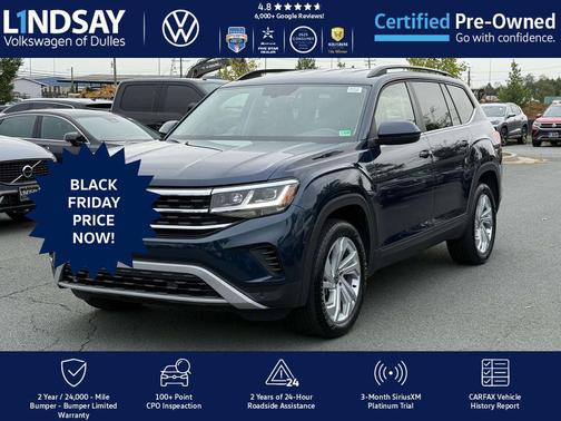 2023 Volkswagen Atlas 3.6L SE w/Technology