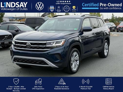2023 Volkswagen Atlas 3.6L SE w/Technology