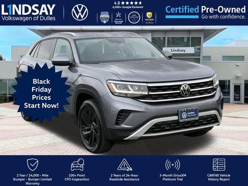 2022 Volkswagen Atlas Cross Sport 3.6L V6 SE w/Technology