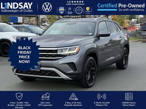 2022 Volkswagen Atlas Cross Sport 3.6L V6 SE w/Technology