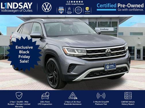 2022 Volkswagen Atlas Cross Sport 3.6L V6 SE w/Technology
