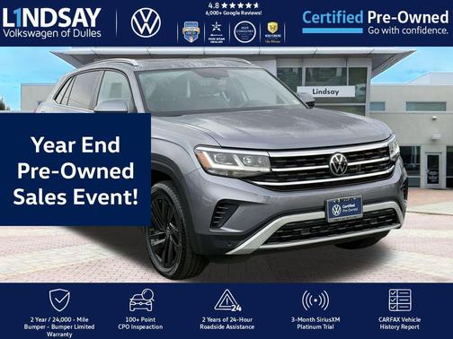 2022 Volkswagen Atlas Cross Sport 3.6L V6 SE w/Technology