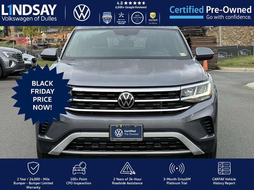 2022 Volkswagen Atlas Cross Sport 3.6L V6 SE w/Technology