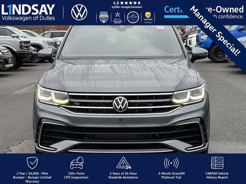 2022 Volkswagen Tiguan 2.0T SEL R-Line 4MOTION