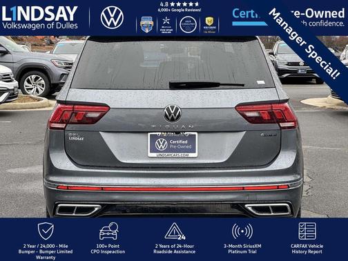 2022 Volkswagen Tiguan 2.0T SEL R-Line 4MOTION
