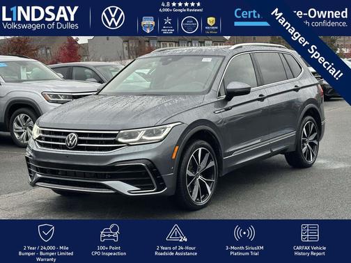 2022 Volkswagen Tiguan 2.0T SEL R-Line 4MOTION