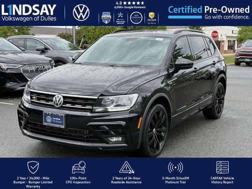 2021 Volkswagen Tiguan 2.0T SE R-Line Black 4MOTION