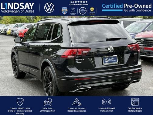 2021 Volkswagen Tiguan 2.0T SE R-Line Black 4MOTION