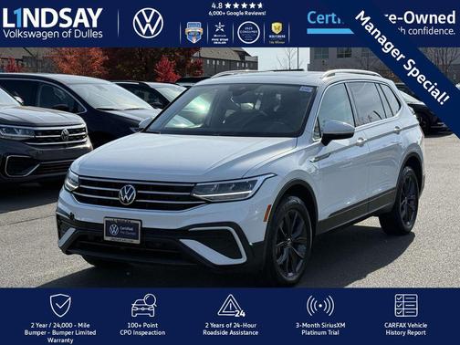 2022 Volkswagen Tiguan 2.0T SE 4MOTION