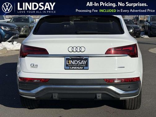 Glacier White 2021 Audi Q5 45 Premium