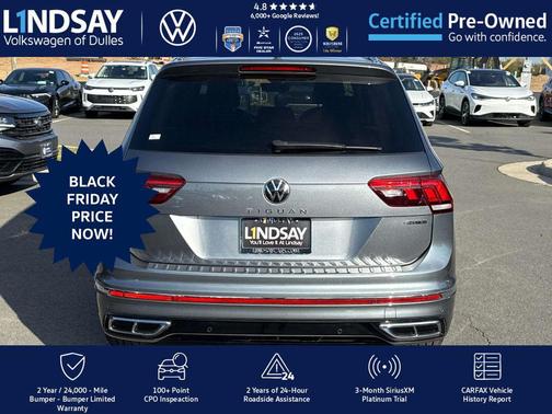 2022 Volkswagen Tiguan 2.0T SEL R-Line 4MOTION