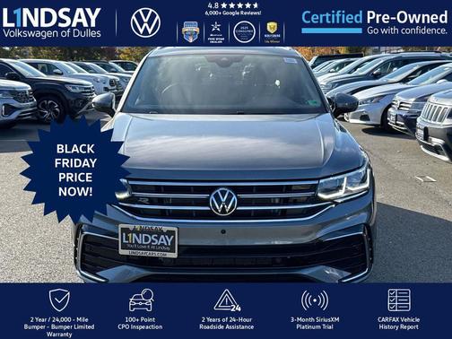 2022 Volkswagen Tiguan 2.0T SEL R-Line 4MOTION