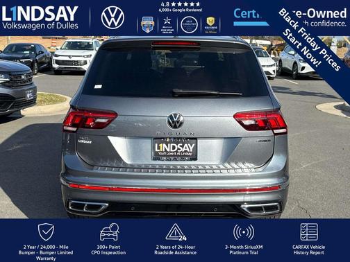 2022 Volkswagen Tiguan 2.0T SEL R-Line 4MOTION