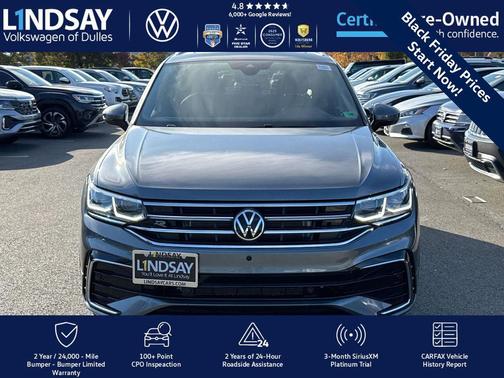 2022 Volkswagen Tiguan 2.0T SEL R-Line 4MOTION