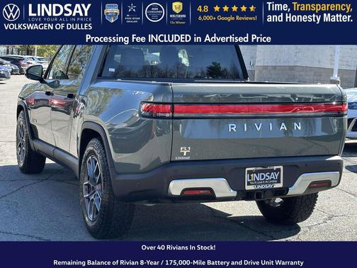 Green 2022 Rivian R1T Launch Edition