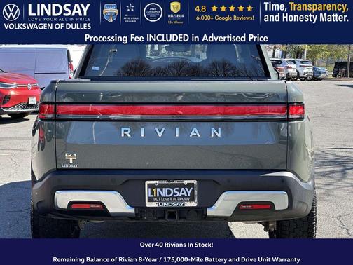 Green 2022 Rivian R1T Launch Edition
